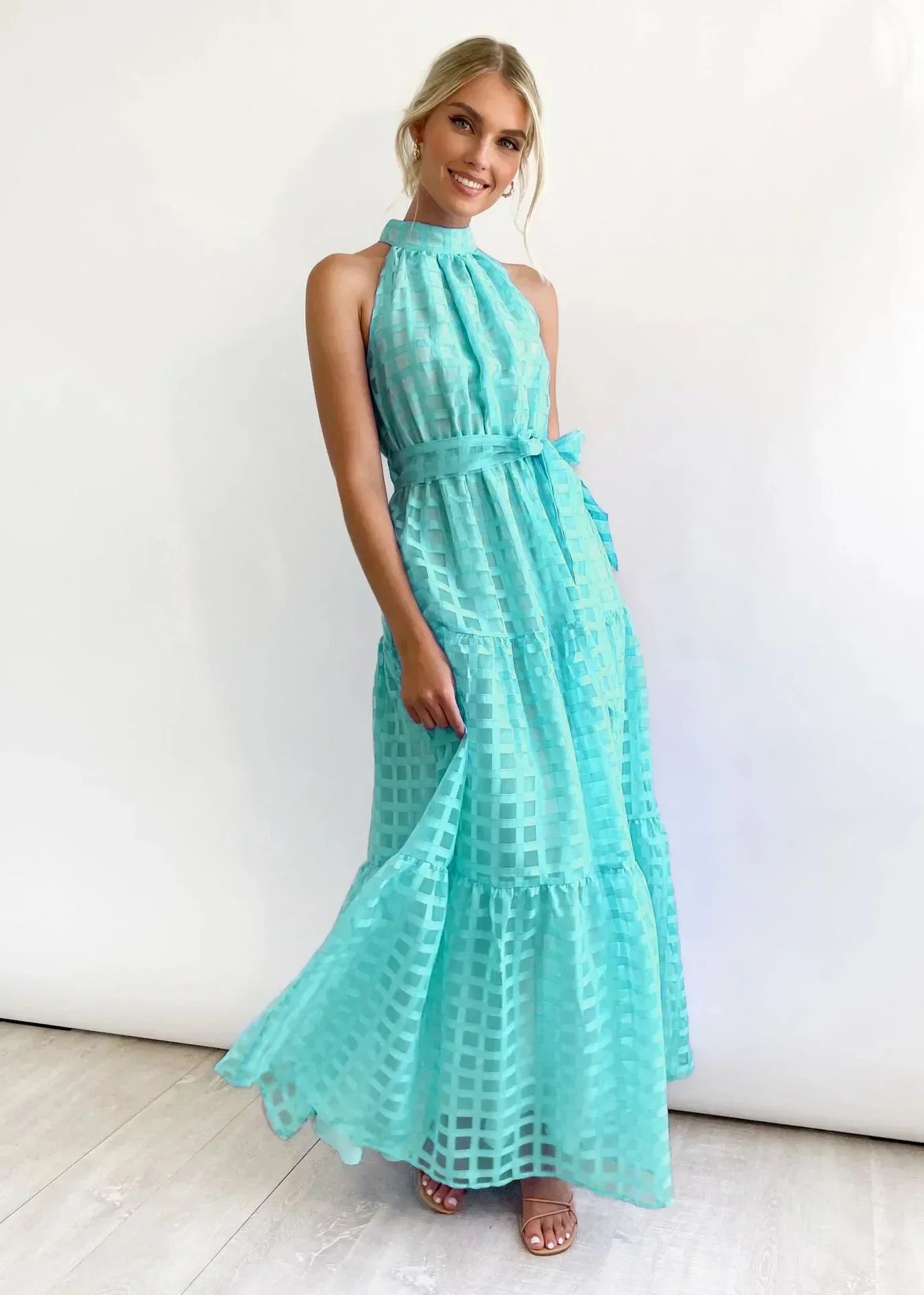 Lightweight Maxi Dress with Flowing Silhouette