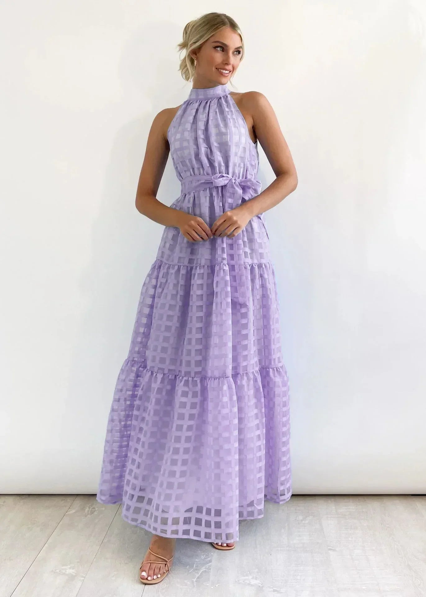Lightweight Maxi Dress with Flowing Silhouette