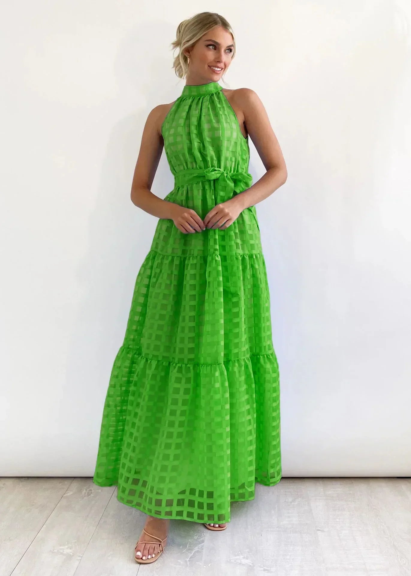 Lightweight Maxi Dress with Flowing Silhouette